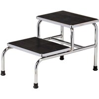 Foot Step Double Ss - Color: Black & Silver