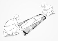 Aluminium Scoop Stretcher