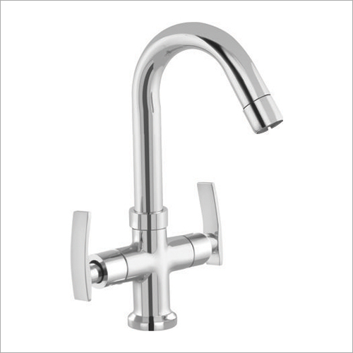 Silver Brass Basin Mixer Warranty: 1 Year