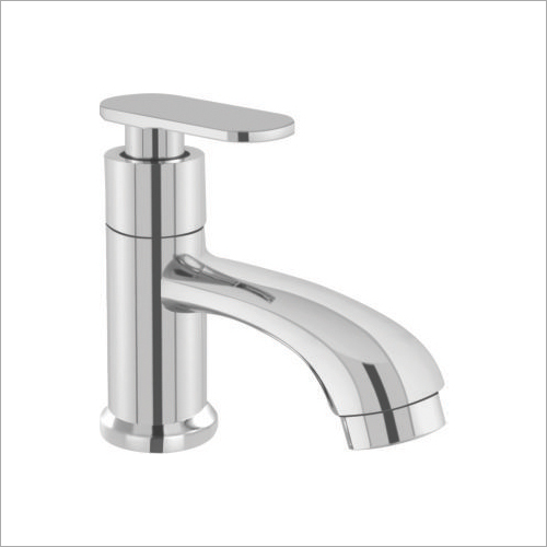 Silver Single Lever Basin Tap