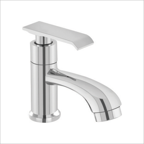 Silver Sink Pillar Taps Bathroom