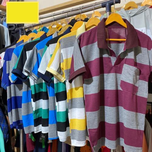 Collar Pocket T Shirt