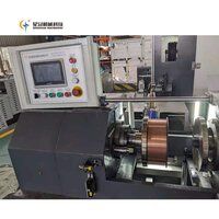 welding wire re-spooling layer winding machine