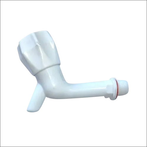 White Plastic Bib Cock