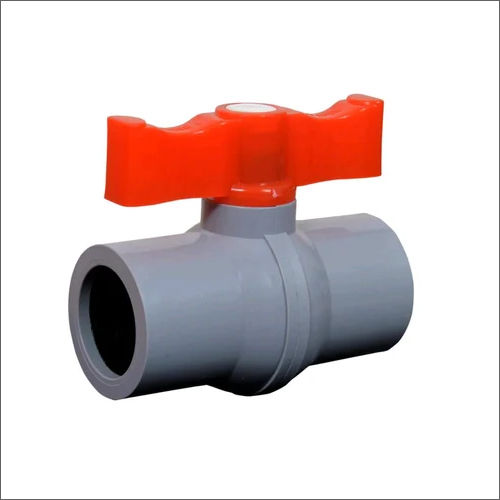 Grey Polypropylene Ball Valve