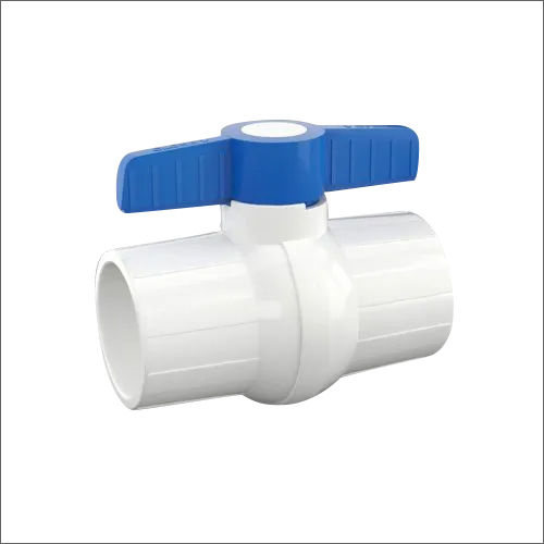 White Upvc Ball Valve