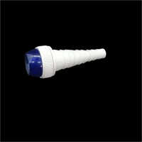 White Pvc Jointer - 15mm Size, Multicolor, Matt Polish Finish | Lightweight, Durable, Standard Grade, Round Shape