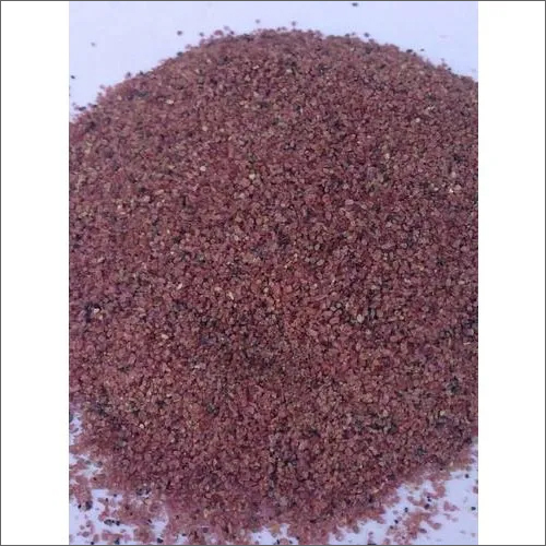 Brown Garnet Sand Application: Used For Water Filtration Media