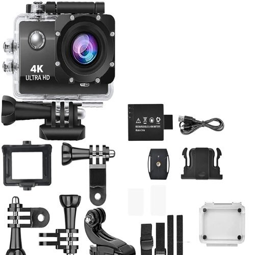 4K Ultra HD DV Sports Water Resistant Camera