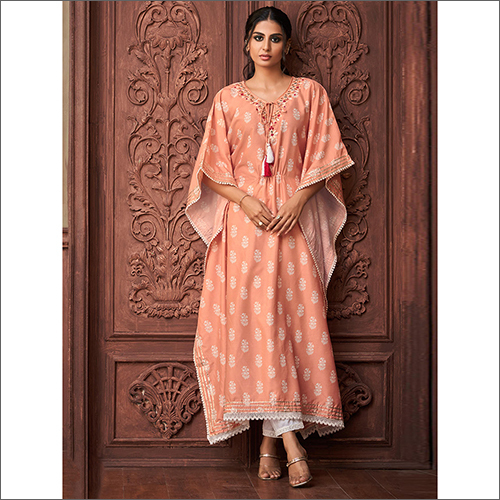 Kaftaan Art Silk Kurti