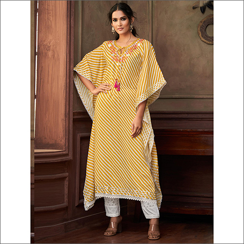 Ladies Kaftaan Silk Kurti