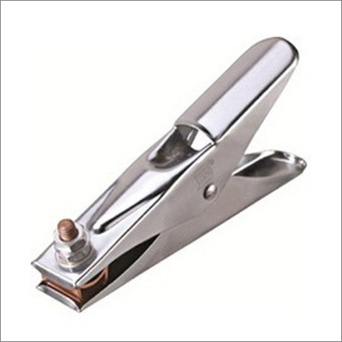 Heavy Duty Earthing Clamp - Stainless Steel, Various Sizes Available, Silver Color | Resilient Performance, Easy Installation, Rust & Moisture Resistant