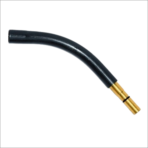 Panasonic 350A Swan Neck - Copper Material, Different Sizes Available, Black Color | Rugged Design, Impact Resistant for Industrial Welding Applications