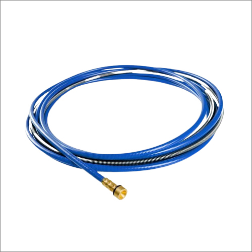 Blue Welding Torch Liner - Copper Material, Different Sizes Available, Blue Color | Industrial Usage, Durable Design for Enhanced Performance