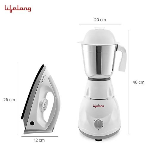 3 Jar Mixer Grinder with iron box combo