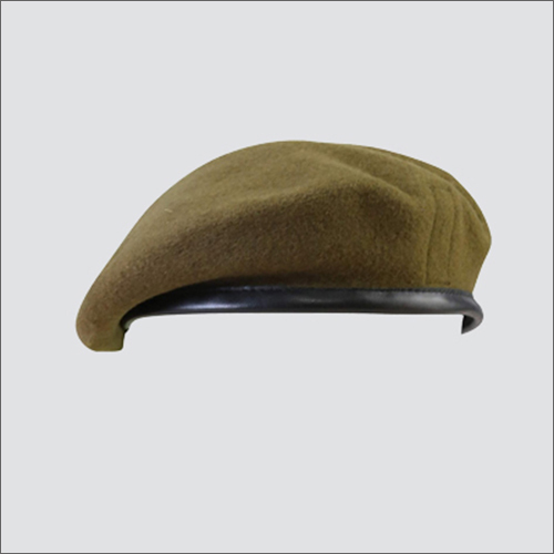 100% Wool Military Beret Cap