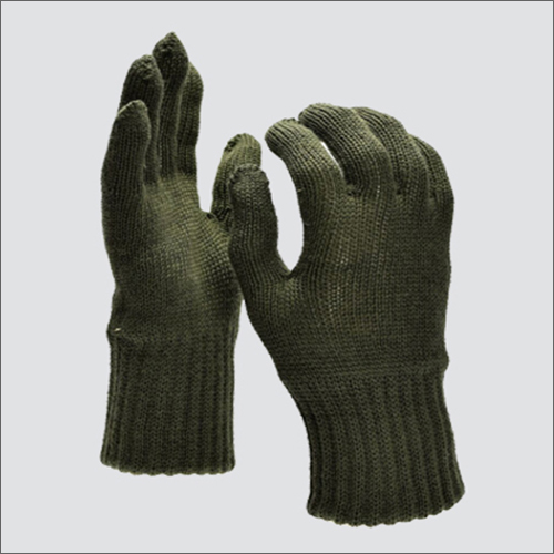 Military Woolen Hand Gloves