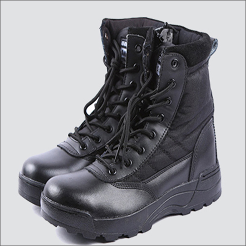 Military Black Shoes By K. D. HOSIERY MILLS