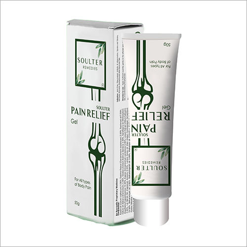 Soulter Pain Relief Gel 50G Age Group: Adult