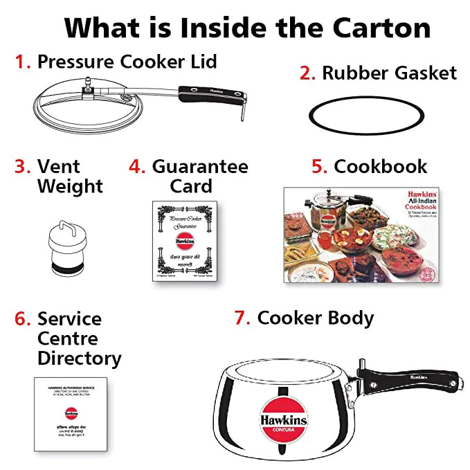 Hawkins  Inner Lid Pressure Cooker