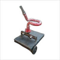 Trolley Mounted Monitor - Material: Stainless Steel