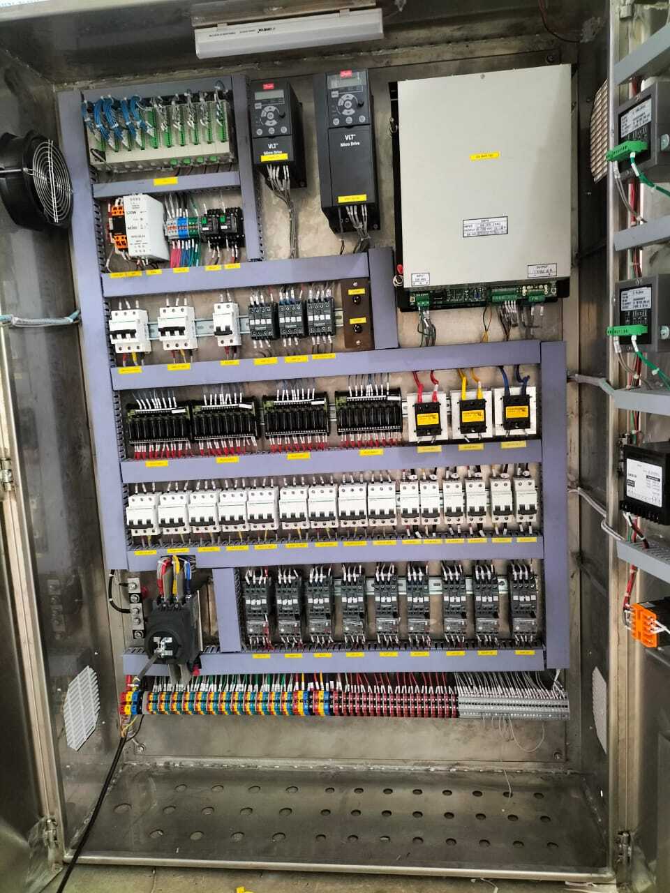 PLC VFD RO Control Panel