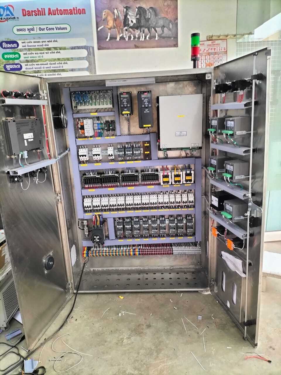 PLC VFD RO Control Panel