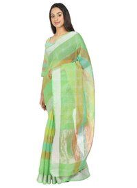 rainbow  saree