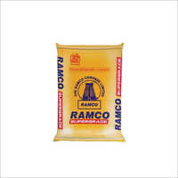 Ramco Supergrade Cement - Ppc Type, 50 Kg Hdpe Sack Bag, Grey Color | Acid-proof, Waterproof, Fine Fineness, Leak Proof, Hollow Block Usage