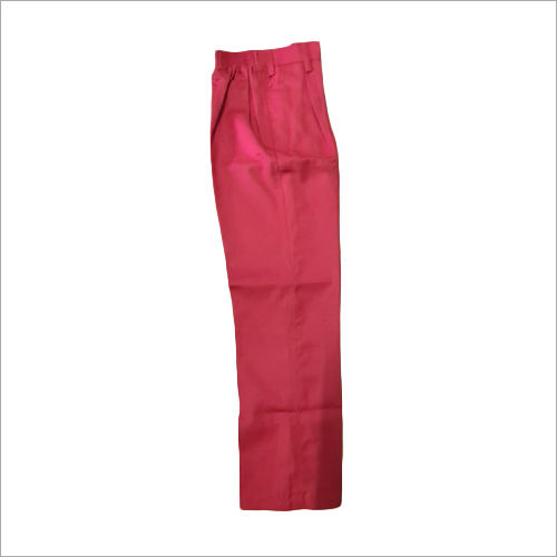 School Uniform Red Pants Age Group: 15-18 Years