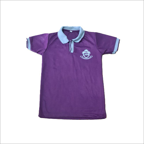 Half Sleeve Purple T Shirt