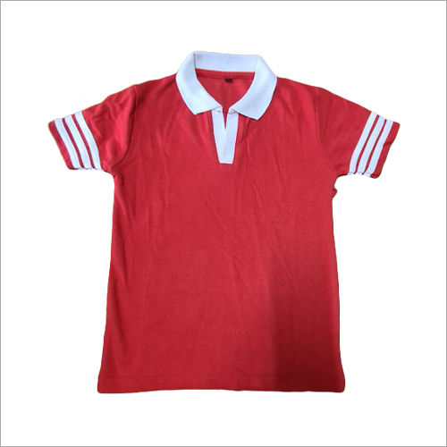 School Uniform Red T Shirt