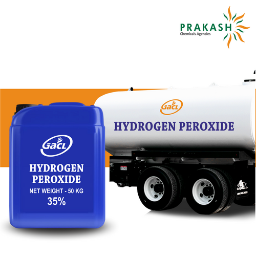 GACL Hydrogen Peroxide 35% 50 Kg Carboys or Tanker