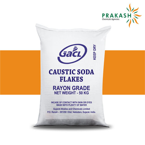 GACL Caustic Soda Flakes 50 kg Bag