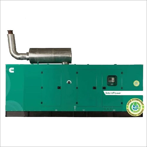 Green 125 Kva Jakson Cummins Silent Dg Set