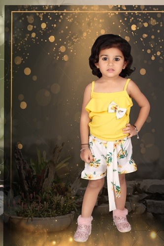 Kids Lycra cotton And Lycra Silk Blend Shorty And Tops...