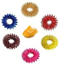 Sujok Ring In Coloured - Application: Acupressure Therapy And Finger Massaging