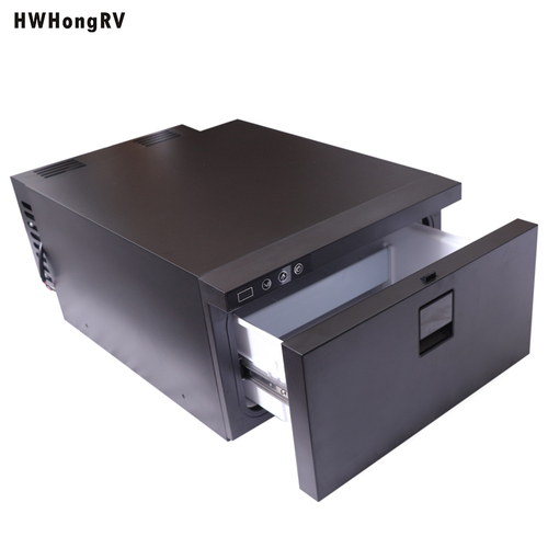 HWHongRV 30L DC 12/24 Volt campervan drawer Cool Box Refrigerator Car Fridge Freezer 