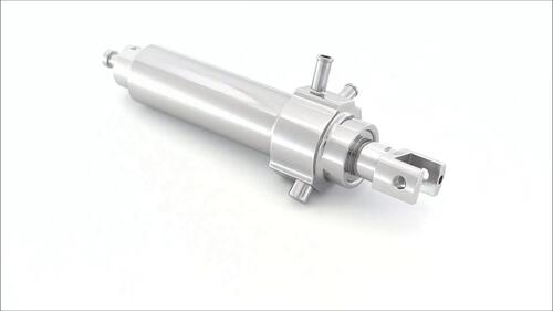 Silver Customized Design Rotary Filling Pump For Pharmaceutical Liquids