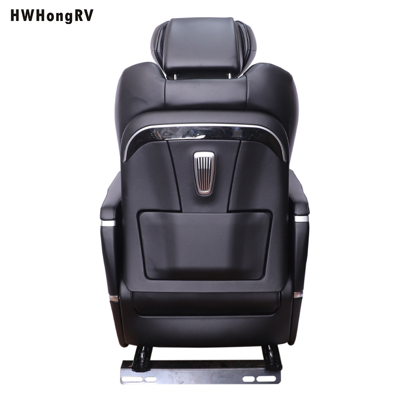 HWHongRV 12V Luxury power Leather Sofa Seating Interior Tuning MPV VAN RV Limousine seats with the legrest