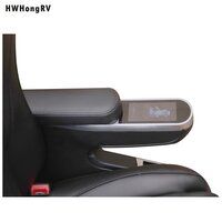 HWHongRV 12V Luxury power Leather Sofa Seating Interior Tuning MPV VAN RV Limousine seats with the legrest