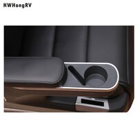 HWHongRV 12V Luxury power Leather Sofa Seating Interior Tuning MPV VAN RV Limousine seats with the legrest