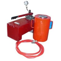 Hydraulic Jack With Pumping Unit - Color: Red