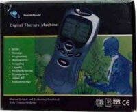 Digital Therapy Machine - Plastic, Portable Design | Digital Lcd Display, Battery-operated, Digital Pulse Technology, Acupuncture Massage Therapy