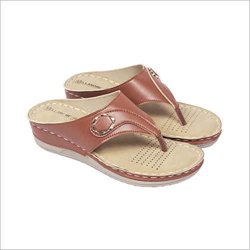 Side Buckle Ladies Slipper