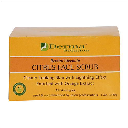 Citrus Face Scrub