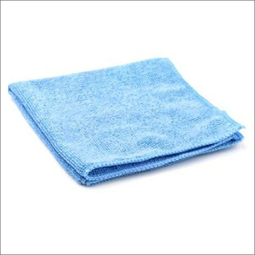 Blue Microfiber Cleaning Cloth