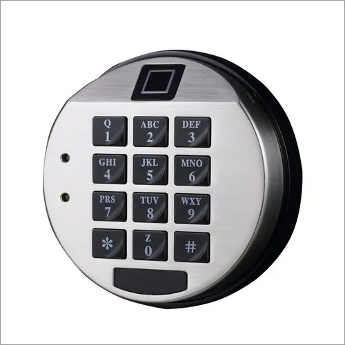 S023 Fingerprint Lock - Stainless Steel, Biometric Access For Jewellery Safes & Bank Security | Multi User Mode, Time Delay, Penalty Lockout