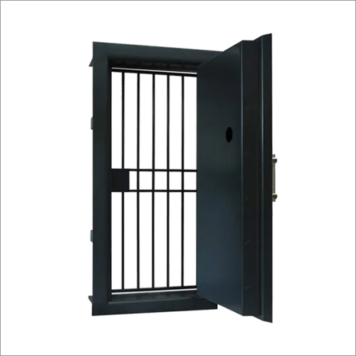 Gladiator Strong Room Door - Mild Steel, 86 x 49 inches | Fire & Burglar Resistant, Commercial Use