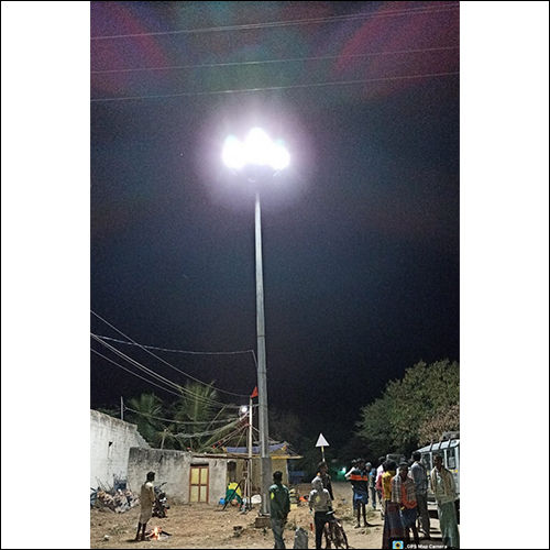 High Mast Lighting Pole Application: Industrial